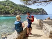 Wanderpause am Meer Wanderpause am Meer in Sa Calobra
