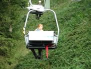 Sessel der Hochplattenbahn