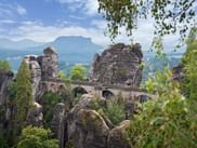 View of the Bastei Bridge