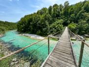 Brücke über die Soča