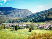 Herbstliche Landschaft in Südtirol
