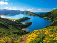 Paradiesischer Ausblick auf den Azoren