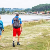 Two hikers in Kivik
