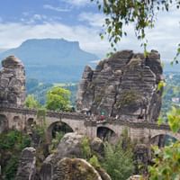 Bastei Bridge Bastei Bridge Panoramic View