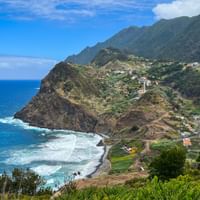 Ausblick auf Porto da Cruz