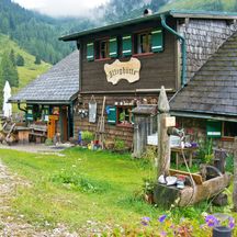 Illighütte alpine hut on the Postalm