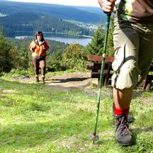 Hiking through the Thueringer Forest