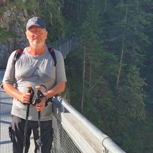 Herr Osvin Nöller auf der Wanderreise rund um die Zugspitze