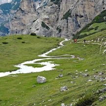 Wandererlebnis in den Julischen Alpen