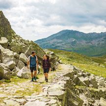 Wanderung in der Schweizer Bergwelt