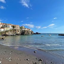 Bucht beim Wandern von Calheta nach Funchal