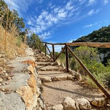 Treppen bei Cala Fiuli