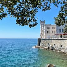 The Miramare Castle near Trieste