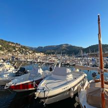 Many ships at the spacious Port Soller