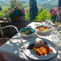 Mittagessen Antipasti