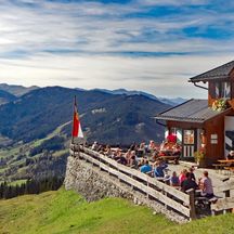 Schöne Aussicht von der Erichhütte