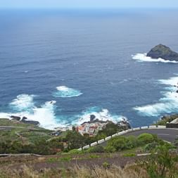 View of the coast in Garachico