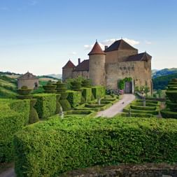 The fortress of Berzé-le-Châtel