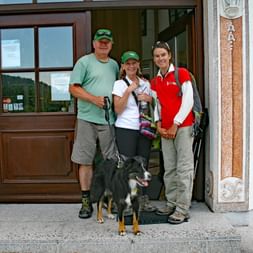 Selected hotels for hikers with their dog