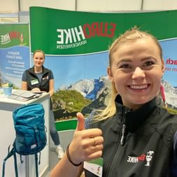 Alpin exhibition travel specialists on site
