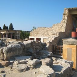 The palace ruin of Knossos