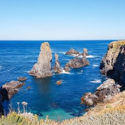 Atlantic rocks on the Gulf of Morbihan