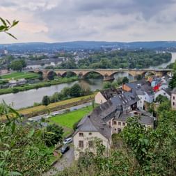 Ausblick auf Vorort von Trier