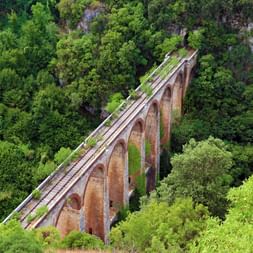 Old bridge in the Cilento Nature Park