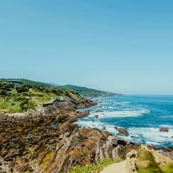 breathtaking coastal view of the Basque coast