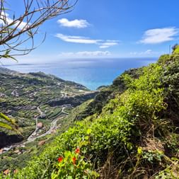 Wonderful view of Ribeira Brava Levade
