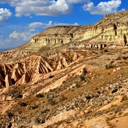 Red Valley in Cappadocia Red Valley in Cappadocia