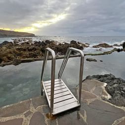 Lava pool in Garachico