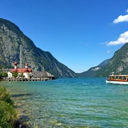 Schifffahrt am Königssee nach St. Bartholomä