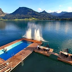 Hotel Weisses Roessl outdoorpool