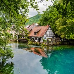 The Blautopf in Blaubeuren