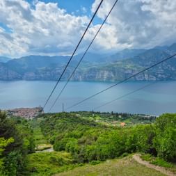 Monte Baldo cable car on Lake Garda