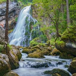 Der Gollinger Wasserfall