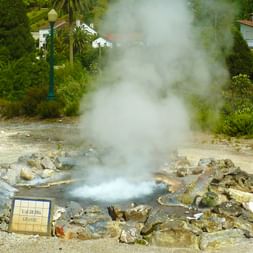 Hot springs in Sao Miguel