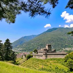 Castle Montebello in Bellinzona