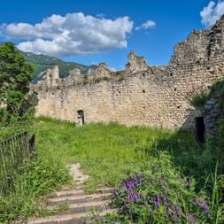 Castle near Nago on Lake Garda