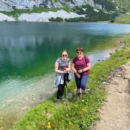 Hikers in the Styrian Salzkammergut