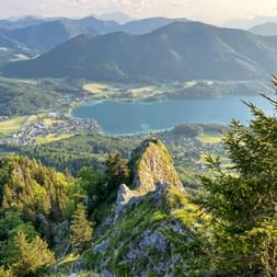 View of the Salzkammergut from the Schober