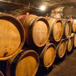 Weinkeller in Burgund