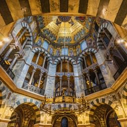 Die Kuppel des Aachener Doms
