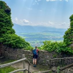 Ausblick von der Burg Hocheppan