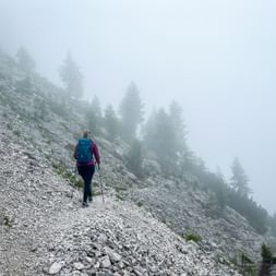 Wandersteig Monte Sante du Lussari im Friaul
