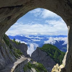 Der Eingang zur Eisriesenwelt in Werfen