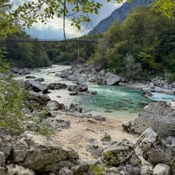 Die Soca bei Grudnica
