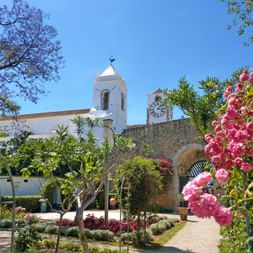 Kirche Santa Maria do Castelo in Tavira an der Algarve