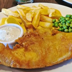 Plate with Fish & Chips